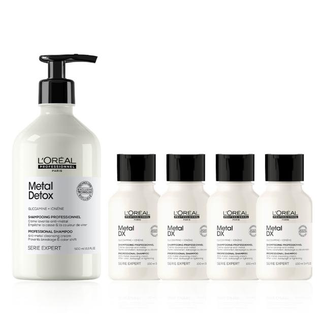【L’OREAL 巴黎萊雅PRO】絲漾博吸金喚彩洗髮精500ml(瞬順髮膜/護髮/柔順/抗毛躁/肖戰推薦)