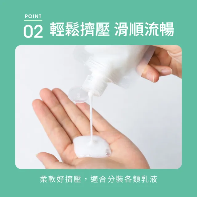 【VOLA 維菈】旅行分裝袋 翻蓋擠壓式 隨身分裝瓶 出國收納 洗髮精乳液分裝袋 透明便攜 盥洗用品