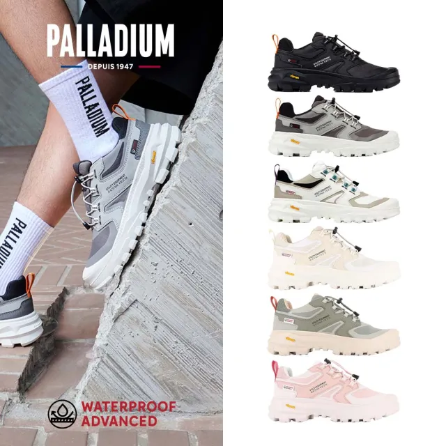 【Palladium】PALLARIDER LO WPA黃金大底赤標防水靴/防水鞋/休閒鞋-男鞋/女鞋-六色任選