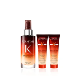 【KERASTASE 巴黎卡詩】皇家滋養靜夜精華90ml(柔順/抗毛躁/潤澤/修護/頭髮保養/卡詩髮尾髮油)
