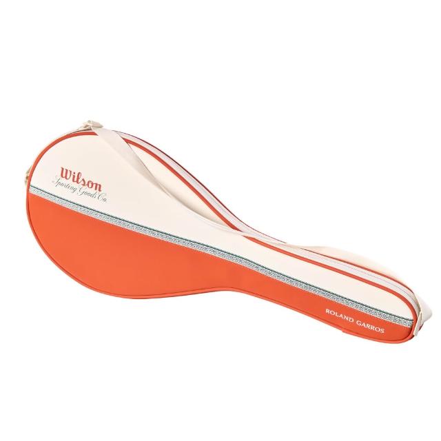 【WILSON】ROLAND GARROS 2026 RACKET COVER 配件 球拍套 米色 WR8053001001