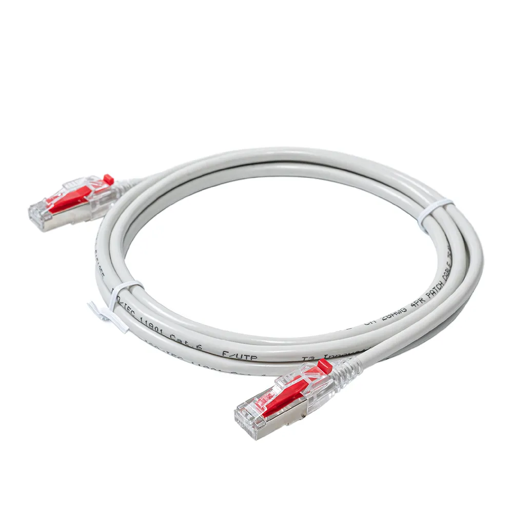 (美國T3) 網路線 30cm 防插拔  28AWG 極細超高速 CAT6 F/UTP(網路跳線 CAT6 FUTP)