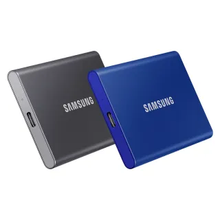 【Samsung 三星】T7 1TB Type-C USB 3.2 Gen 2 外接式ssd固態硬碟(靛青藍/深空灰)