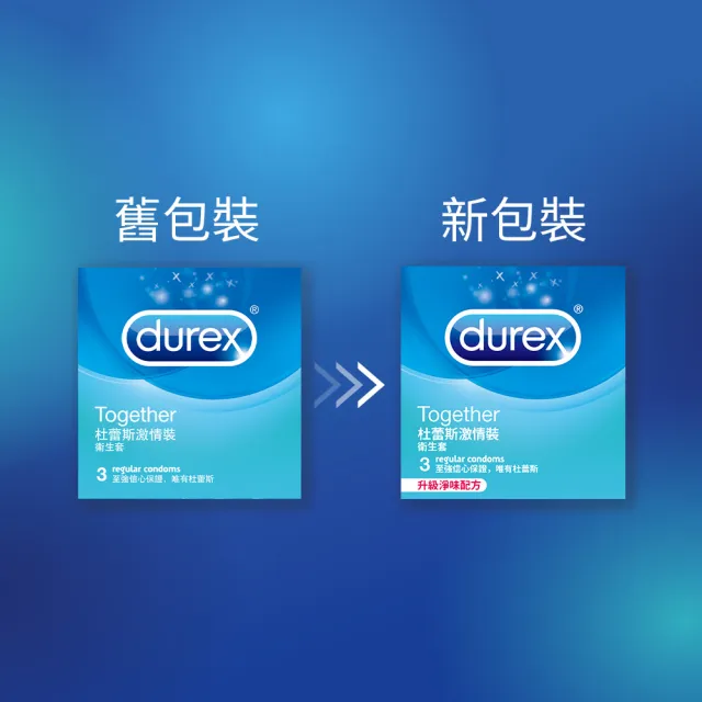 【Durex 杜蕾斯】激情裝衛生套9盒(共27入 保險套/衛生套/避孕套/安全套/避孕/保險套推薦)