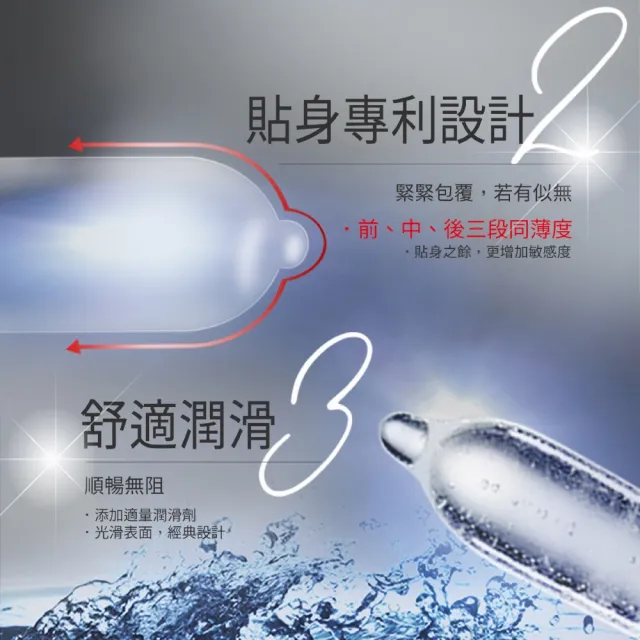【Durex 杜蕾斯】超薄裝更薄型衛生套9盒(共27入 保險套/衛生套/避孕套/安全套/避孕/保險套推薦)