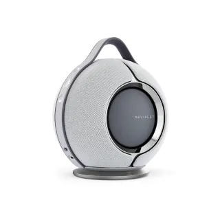 【DEVIALET】Mania 可攜式揚聲器 淺灰色(隨附充電底座版)
