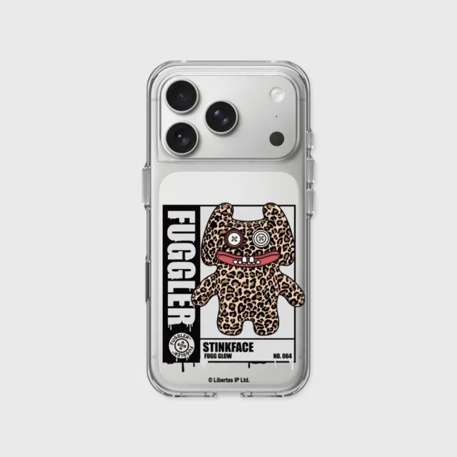 【RHINOSHIELD 犀牛盾】iPhone 15/16/17系列Clear 透明防摔手機殼/豹意思 請收編(Fuggler放克牙寶)