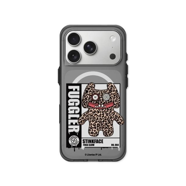 【RHINOSHIELD 犀牛盾】iPhone 15/16/17系列 Clear透明防摔磁吸手機殼/豹意思 請收編(Fuggler放克牙寶)