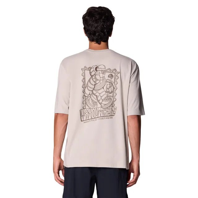 【Mountain Hardwear】Absolute Zero Relaxed Graphic SS 棉質設計款T恤 男款 蚌殼白 #2159831