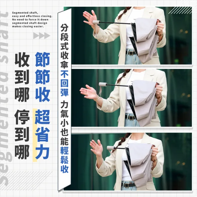 【JOJOGO 揪揪購】買一送一 超速乾秒收輕羽傘 速乾傘 自動傘 輕量傘 晴雨傘 黑膠傘
