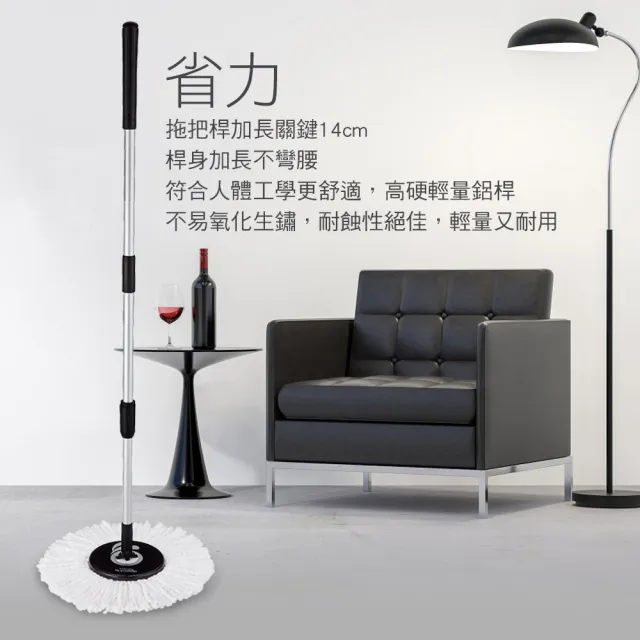 【好神拖】智能三效拖把架(不含布盤)