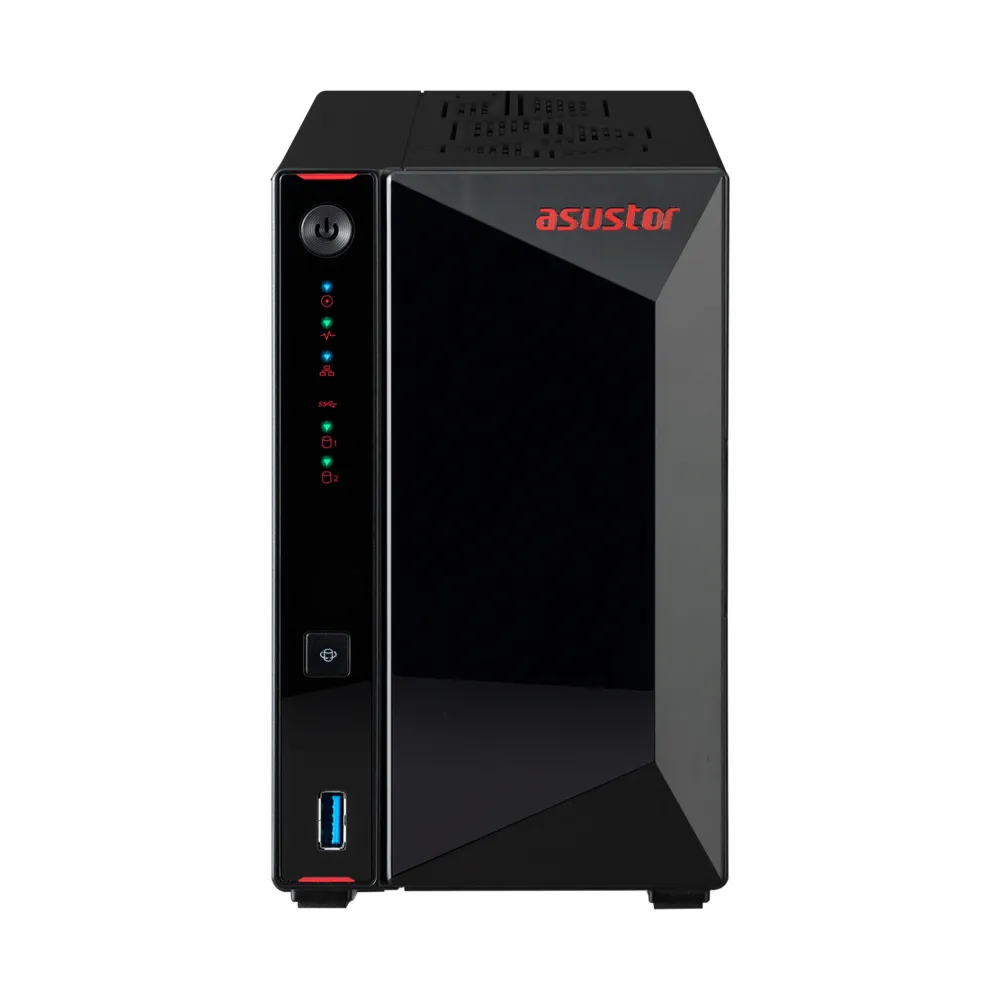 【ASUSTOR 華芸】搭希捷IronWolf 8TBx2★AS5402T 2Bay NAS 網路儲存伺服器
