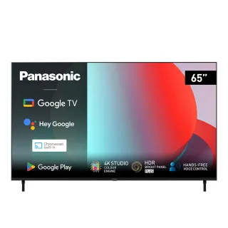 【Panasonic 國際牌】家電快配★65型4K HDR Google 智慧顯示器 不含視訊盒(TN-65W80AGT)