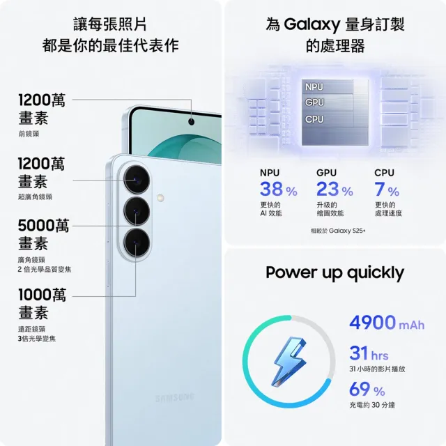 UAG磁吸保護殼【Samsung 三星】Galaxy S26+ 5G 6.7吋(12G/512G/Snapdragon 8 Elite Gen 5/5000萬鏡頭畫素/A