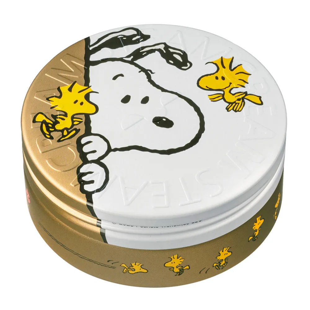 【STEAMCREAM 蒸汽乳霜】1592/史努比與糊塗塌客 偷看一下 75g/1入(官方直營 / 高效保濕 / 純素保養)