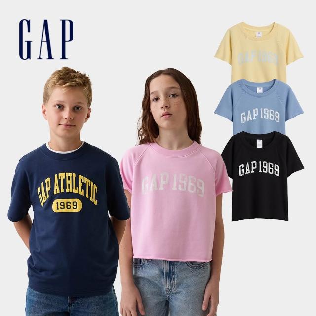 【GAP】兒童寬版圖案短袖T恤-多款任選(898085&900447)