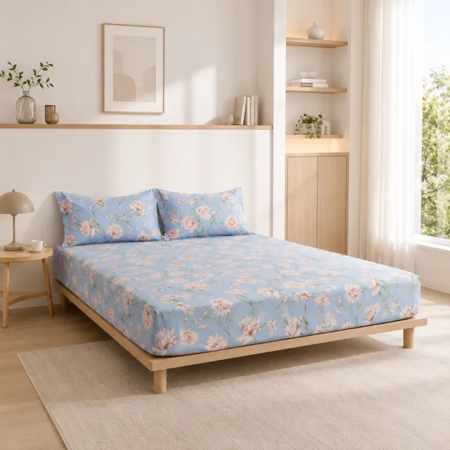 彩舍MIT夏涼舒眠抗敏雙人床包組