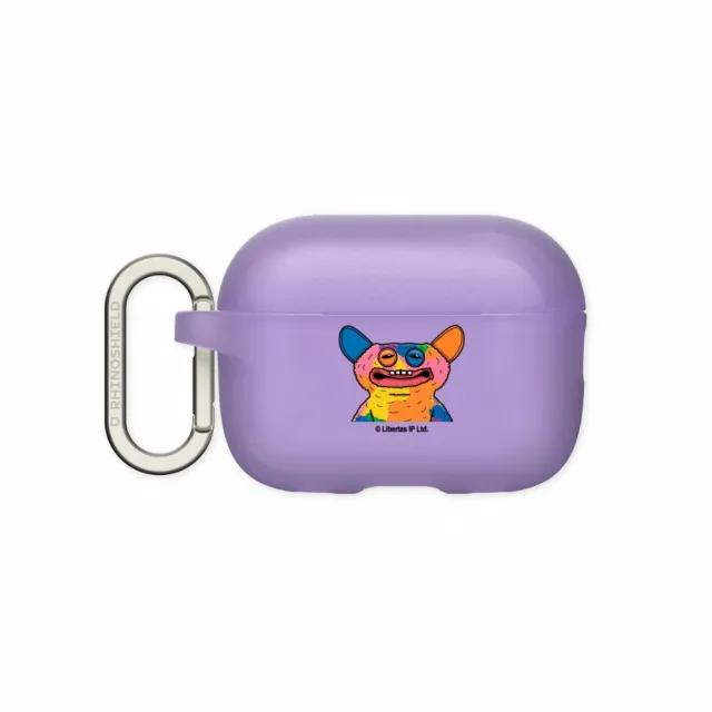 【RHINOSHIELD 犀牛盾】AirPods 4/Pro 3/Pro 2 防摔耳機保護殼/彩色派對(Fuggler放克牙寶)