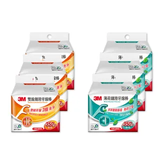 【3M】細滑牙線棒1050支_ECO包裝(雙線1050支 或 薄荷單線1050支 擇一)