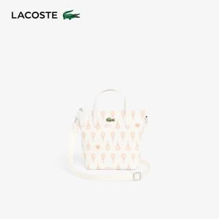 【LACOSTE】包款-迷你法網聯名系列托特包(白色)