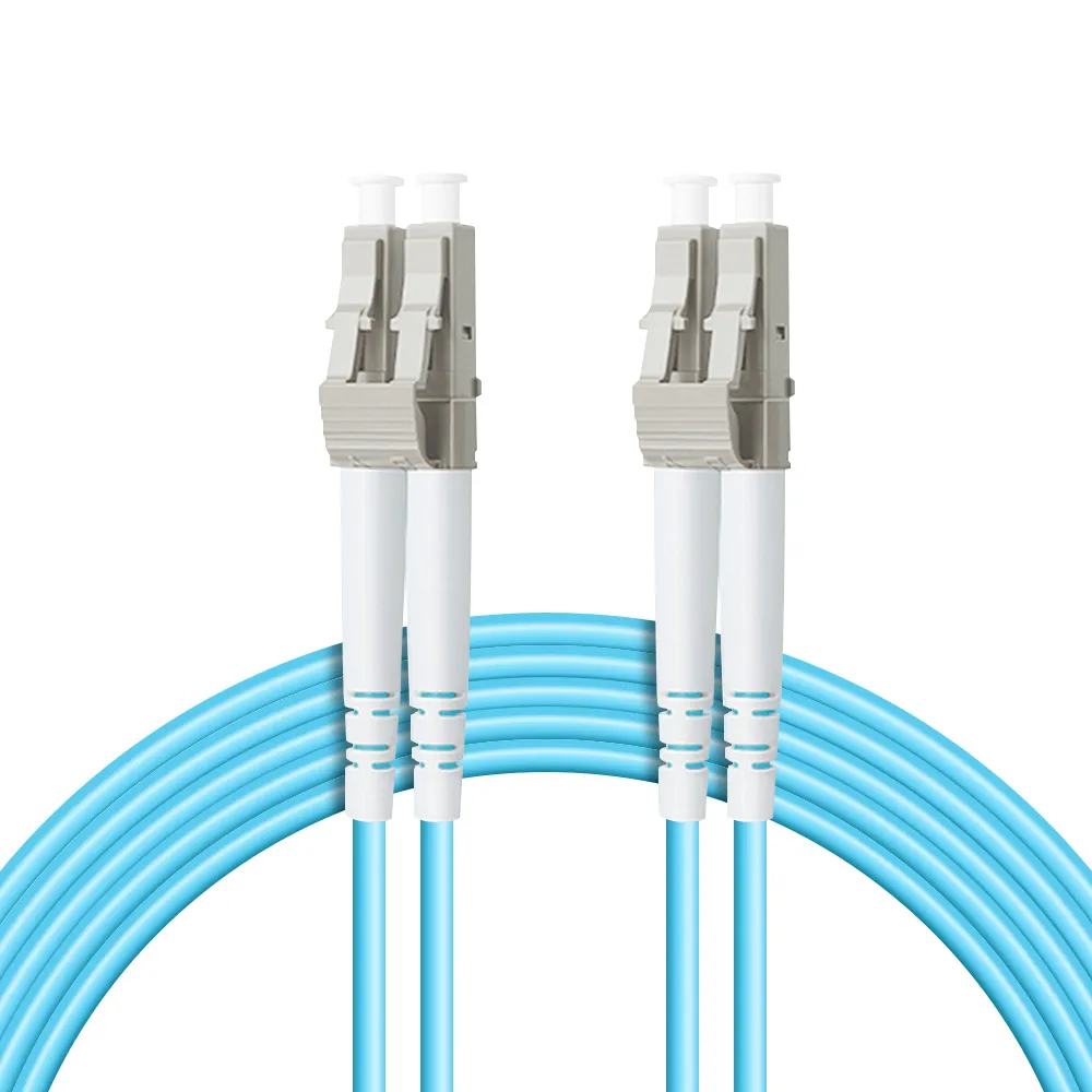 【台灣霓虹】電信級LC-LC多模10G雙芯OM3全雙工光纖跳線1米