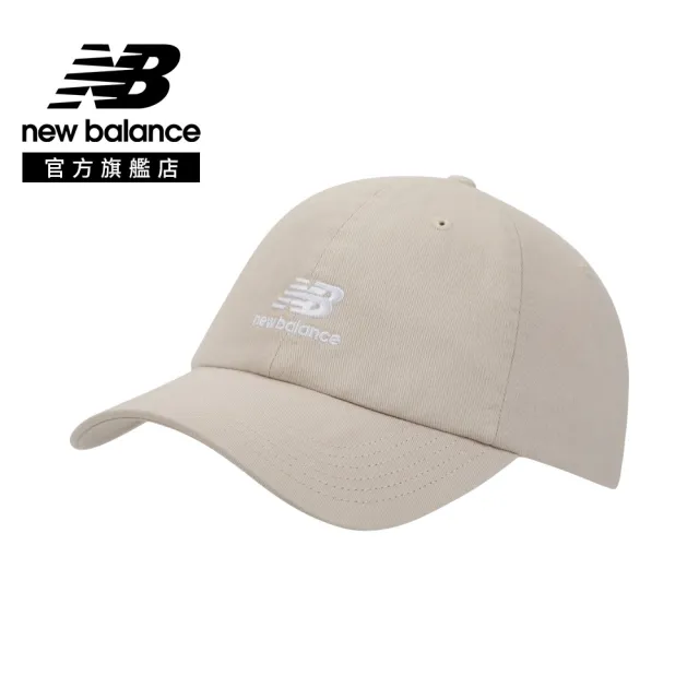 【NEW BALANCE】NB 棒球帽/老帽_LAH53003TWF_中性_奶杏色