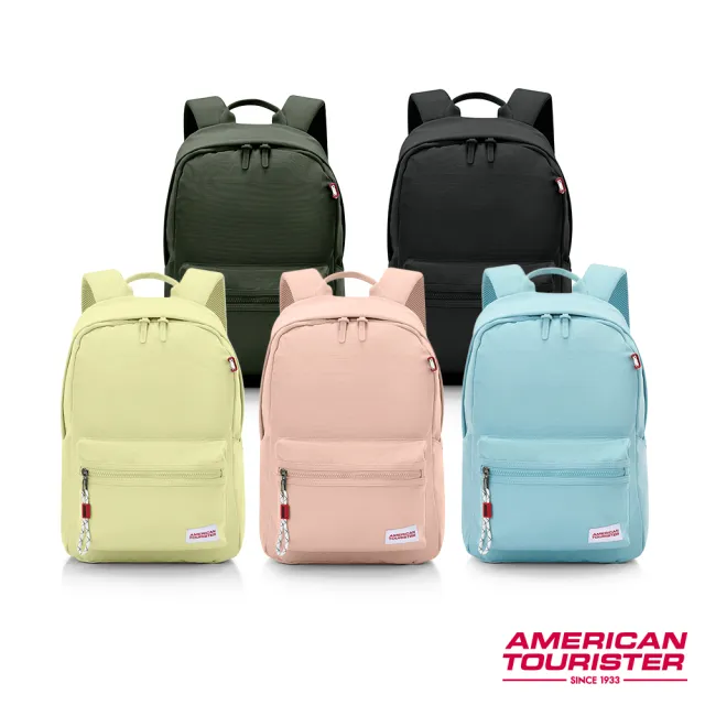 【AMERICAN TOURISTER 美國旅行者】CARTER 潮流輕量大容量筆電後背包/通勤包/電腦包14吋(多色可選)