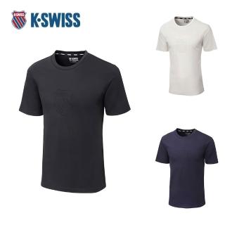 【K-SWISS】透氣短袖T恤 26SS TEE 3 彈性親膚 經典LOGO 休閒 運動 男短袖 多色 (1013686)