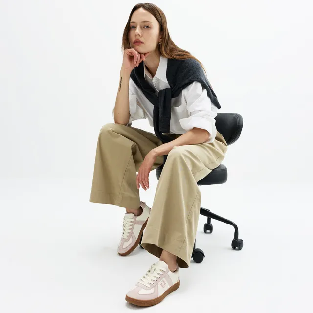 【NINE WEST】真皮復古拼接德訓鞋(多款任選) 窄楦 B楦 厚底 增高 休閒鞋