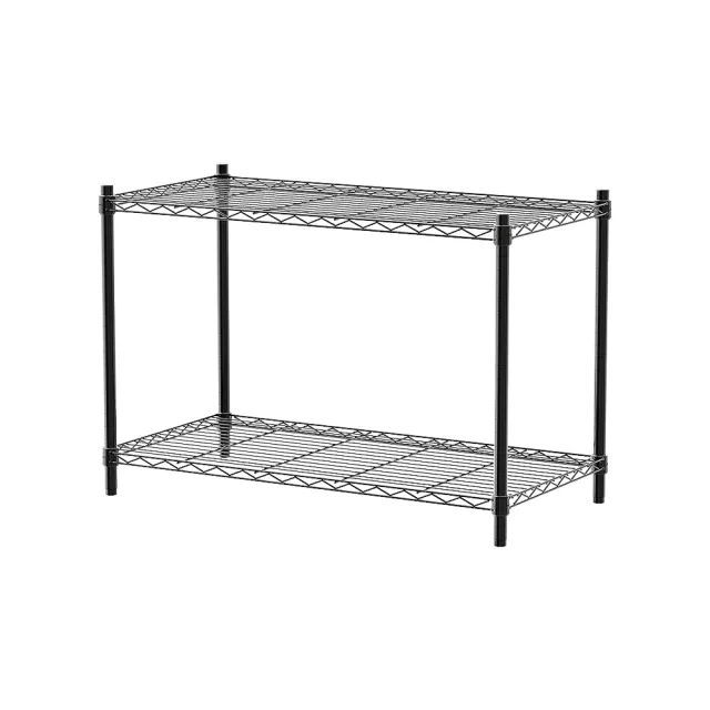 【dayneeds 日需百備】輕型 90x45x60公分 烤漆二層架(鐵力士架/收納層架/鞋架/展示架/層架/鐵架)