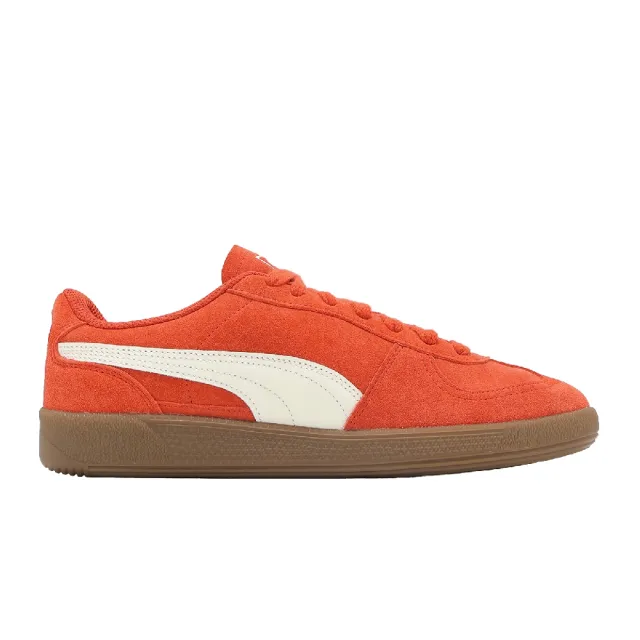 【PUMA】休閒鞋 Palermo SD 男鞋 女鞋 紅 麂皮 膠底 復古 德訓鞋 408532-02