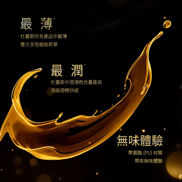 【Durex 杜蕾斯】001水性PU衛生套標準裝2盒(共4入 保險套/衛生套/避孕套/安全套/避孕/保險套推薦)