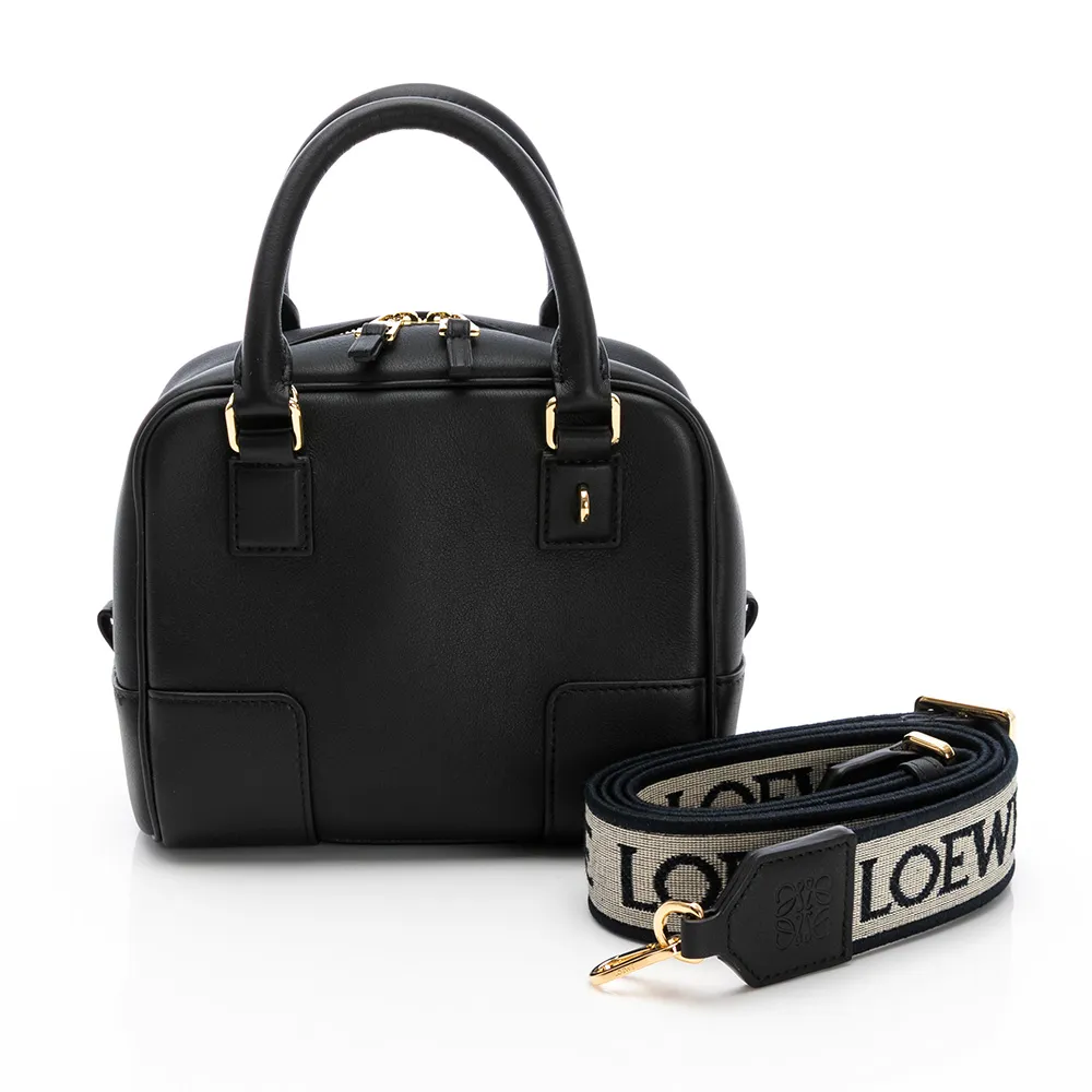 【LOEWE 羅威】Amazona 16 Square肩背/手提包(黑)