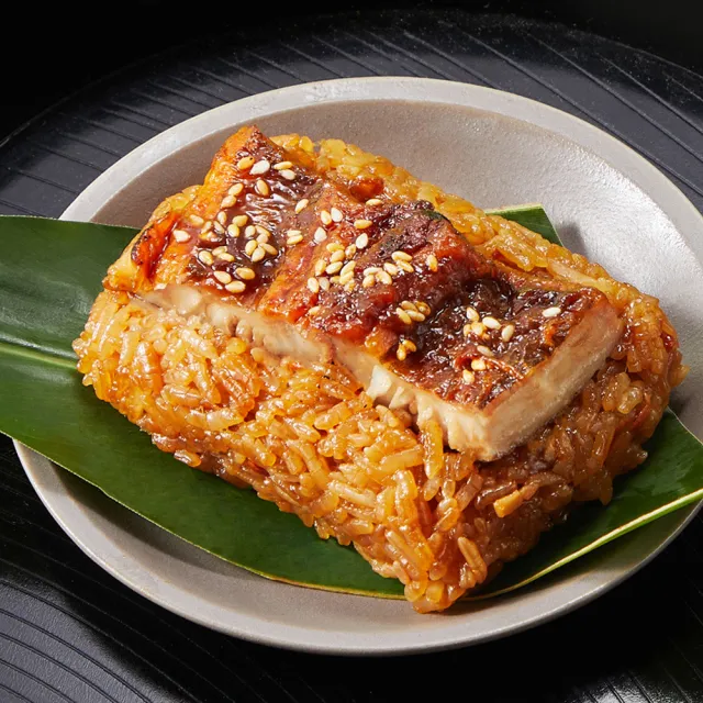 四代目菊川 日式鰻魚飯捲禮盒4入x3盒(90g*4顆/盒x3/端午節肉粽．賞星鮮嚴選)