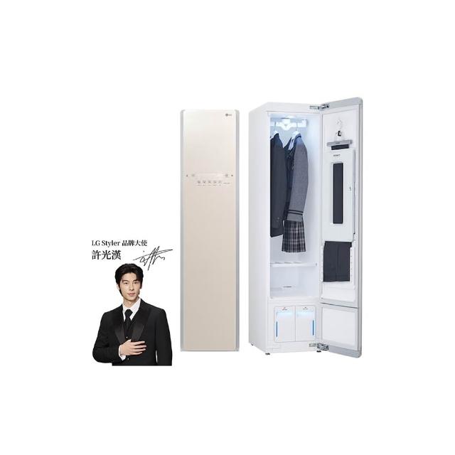 【LG 樂金】家電快配WiFi Styler 蒸氣電子衣櫥-亞麻紋象牙白(E523IR)