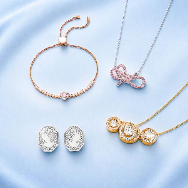 【SWAROVSKI 施華洛世奇】璀璨水晶飾品(多款選)