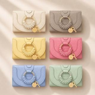 【See by Chloe’】HANA系列山羊皮三折中夾