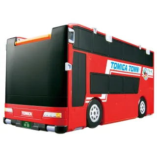 【TOMICA】變形雙層巴士轉運站(附小車)