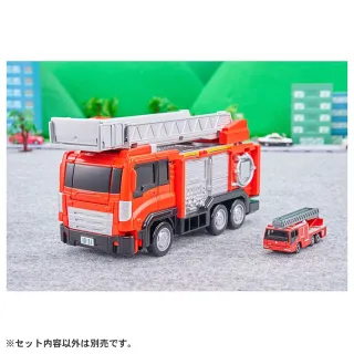 【TOMICA】變形消防車