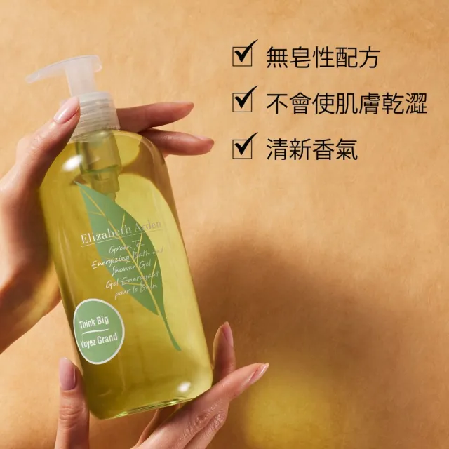 【伊麗莎白雅頓】官方直營 超人氣綠茶香水沐浴膠組500ml 3入(沐浴乳/沐浴膠)