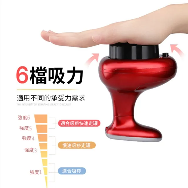【ANTIAN】多功能負壓刮痧按摩儀(USB充電式拔罐器)(非醫療器材)