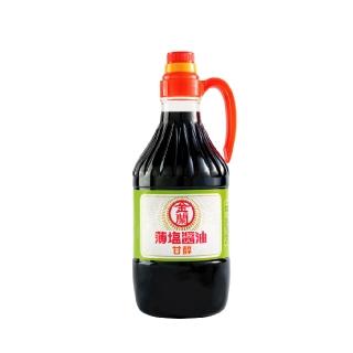 【金蘭食品】甘醇薄鹽醬油1500ml