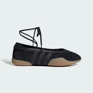 【adidas 愛迪達】Taekwondo Mei Ballet 女 芭蕾風 休閒鞋 薄底 舒適 黑(JQ0669)