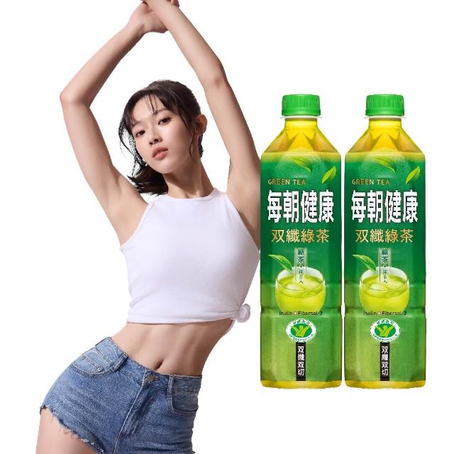 【每朝健康】雙纖綠茶650mlx2箱(共48入_官方直營)