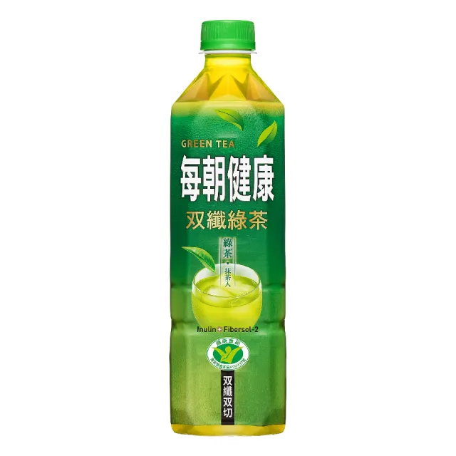 【每朝健康】雙纖綠茶650mlx2箱(共48入_官方直營)