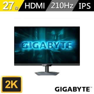 【GIGABYTE 技嘉】G27Q20 27型 IPS 2K 16:9 200Hz 電競螢幕(0.5ms/FreeSync/G-SYNC/HDMI/DP/USB)