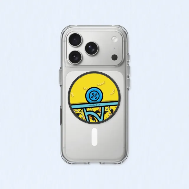 【RHINOSHIELD 犀牛盾】GRIP O MagSafe兼容磁吸輕巧手機支架∣固架∣立架(Fuggler放克牙寶)