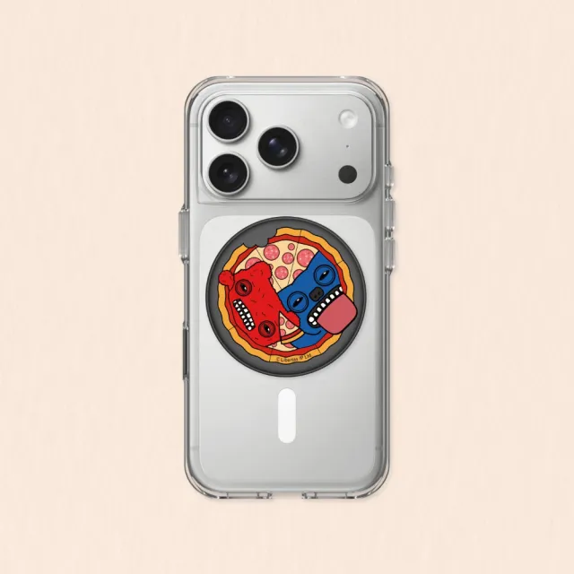 【RHINOSHIELD 犀牛盾】GRIP O MagSafe兼容磁吸輕巧手機支架∣固架∣立架(Fuggler放克牙寶)