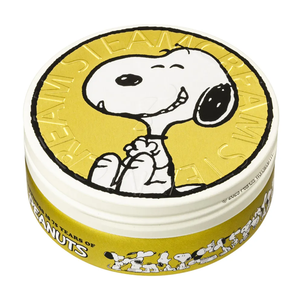【STEAMCREAM 蒸汽乳霜】1547/史努比經典70年代 75g/1入(官方直營 / 高效保濕 / 純素保養)