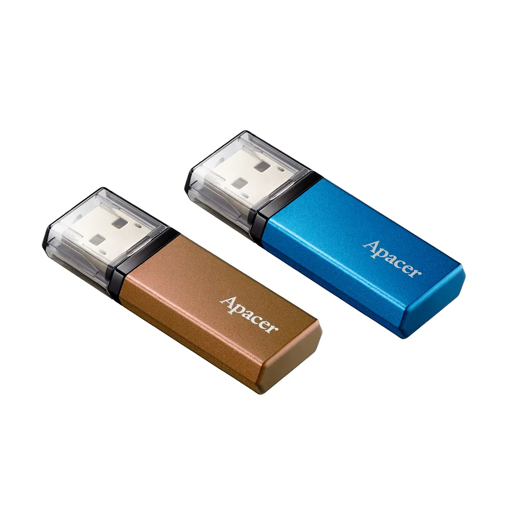 【Apacer 宇瞻】256GB AH25C USB 3.2 Gen 1 隨身碟(海洋藍/古典銅)